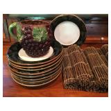 China, Unique Table Settings, Studio Pottery Pitcher 