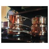 NEW Cuisinart Copper Cookware Set