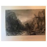 Detail from Antique Book, "Scotland, Illustrated"