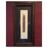 Cuban Cigar Print, Signed 