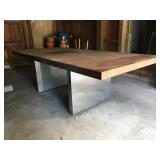 Mid Century Desk with Chrome Legs: #happyhunting! 