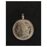 1886 Liberty Dollar Pendant 