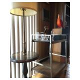 Bar Cart, Vintage Floor Lamp