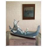 Retired Lladro "The Gondola"
