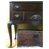 Antique  Leather Trunk 