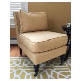 Armless Armchairs, Pair 