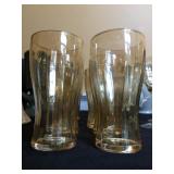 Antique Amber Glasses