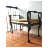 Goose Head Adorned Bench 