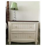 Two Drawer Bedside Table