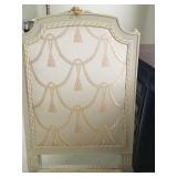 Side Chair with Tassel Motif Upholstery 