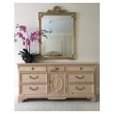 Lynn Holly for Lexington Furniture, Gilt Mirror with Wreath 