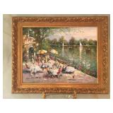 Christian Jereczek, b 1935, German, Oil on Canvas 