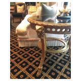 St Germaine Guerdion Three Leg, Black Marble Top, from Designers The Martin Group 