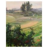 Adams, Country Club, Oil on Canvas