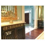 Widdicomb Mario Buatta Collection Door Cabinet, Pair Available 