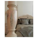 Stencil on White Wash 