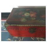 Painted Nail Head Trim Trunk 