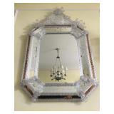 Antique Etched Mirrror