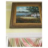 Seascape in Gilt Frame 