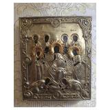 18th c Russian Icon, Royal Family 