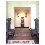 Throne Chairs, His and Hers 