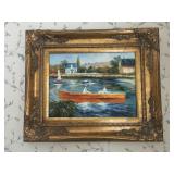 Oil in Gilt Frame