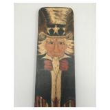 Detail, Hand Painted Antique Ironing Board 