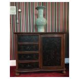 Hand Painted Cabinet 