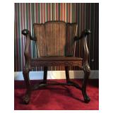 Cane Back Armchair 