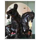 Antoine Louis Barye Bronze of Arabic Horseback Rider