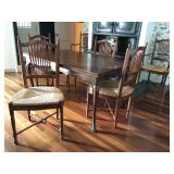 Breadboard End Kitchen Table