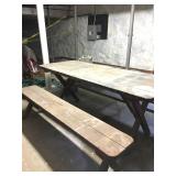 Picnic Table and Bench