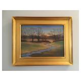 Oil on panel -Patricia Gordon