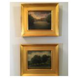 Oil on panel -Patricia Gordon