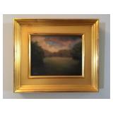 Oil on panel -Patricia Gordon