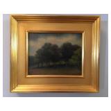 Oil on panel -Patricia Gordon