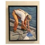 "Tying Up"  -Melissa Post Van Der Burg  20 x 16 Oil