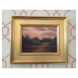 Oil on panel -Patricia Gordon