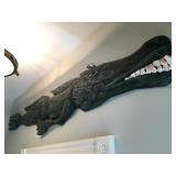 Folk art carving -Mike Lewis, Wood