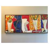 "Modernista I" -Jose Goncalves	2001  Acrylic