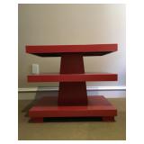 29) PAIR, Three Tiered Bed Side Tables