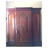 Flame Mahogany Wardrobe 