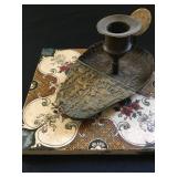 Egyptian Candle Holder, Tile