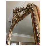 Pierced Giltwood Antique Mirror