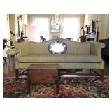 Sheraton Style Camel Back Sofa 