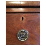 Hepplewhite Flame Mahogany Chest 