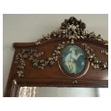 Giltwood Mirror, Girl with Horse 