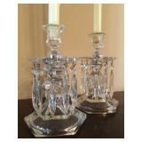 Crystal Candle Holders 