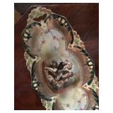 Hand Painted Bone China with Figures 