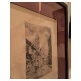 Etching, Signed Gamble